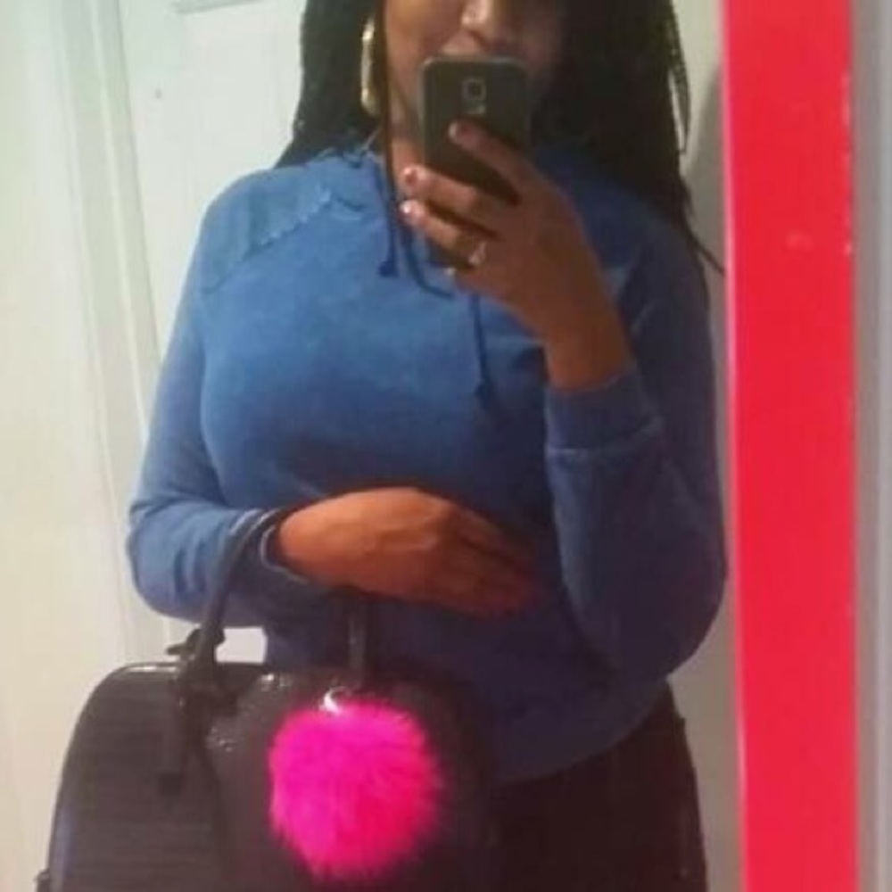 Denim finish Sweatshirt